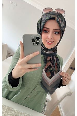 Rüya Koton Eşarp Kayra Modeli