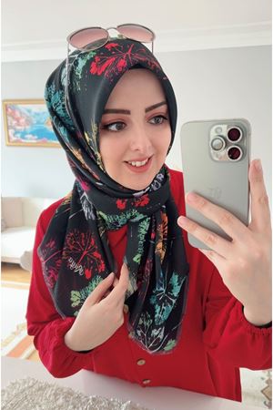 Rüya Koton Eşarp Çınar Yaprağı