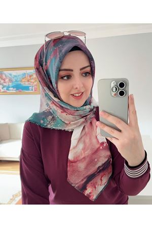 Rüya Koton Eşarp Yağmur 