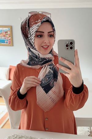 Rüya Koton Eşarp Arven Modeli