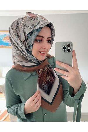 Rüya Koton Eşarp İzel Modeli