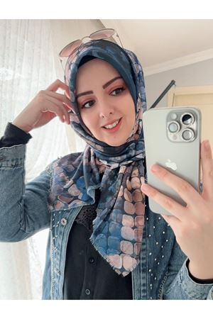 Rüya Koton Eşarp Miran Modeli