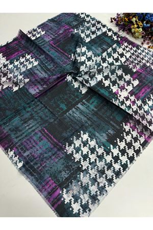 Rüya Koton Eşarp Desenli Kazayağı 