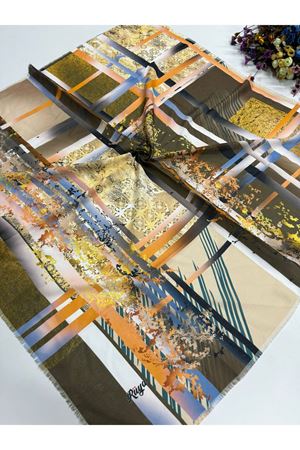 Rüya Koton Eşarp Hazan Modeli