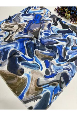 Rüya Koton Eşarp Taş Desen