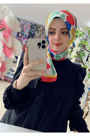 Valens Soft Eşarp Lale Modeli 