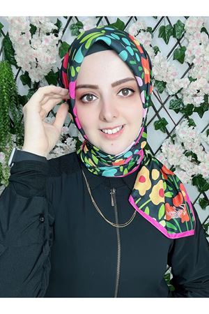 Valens Soft Eşarp Çiçek Modeli 
