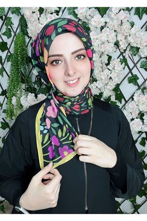 Valens Soft Eşarp Çiçek Modeli 
