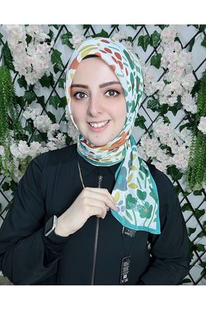 Valens Soft Eşarp Çiçek Modeli