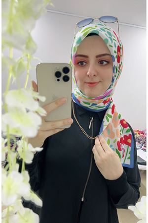 Valens Soft Eşarp Çiçek Modeli 