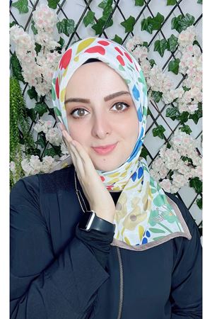 Valens Soft Eşarp Çiçek Modeli 