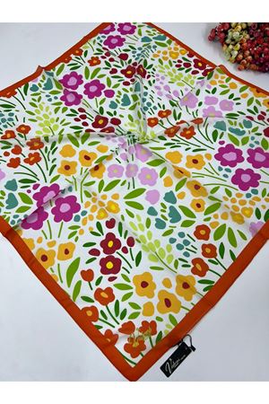 Valens Soft Eşarp Çiçek Modeli