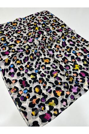 Rüya Leopar Desen Pamuk Soft Şal kod:4555