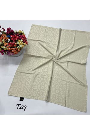 Leopar Desen Jakar Şal   Kod:7529