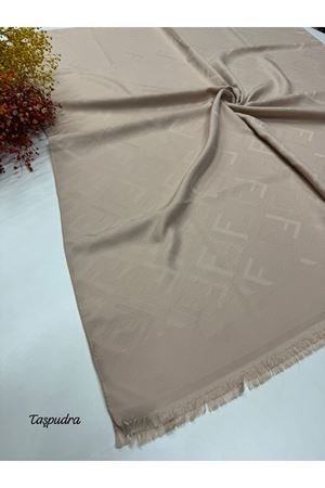 F Desen Jakar Şal Kod:7527 