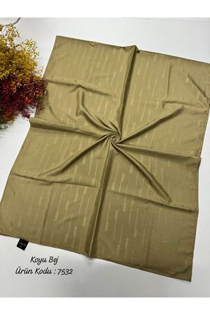 Çizgi Desen Jakar Şal Kod:7532   