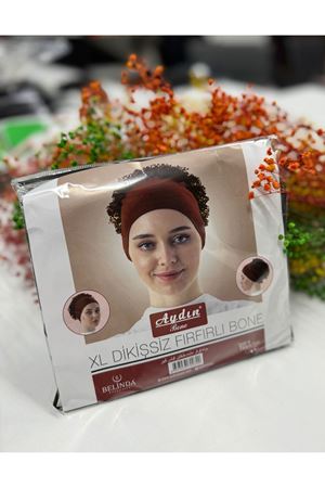 Dikişsiz Fırfırlı XL Bone (Topuzlu)