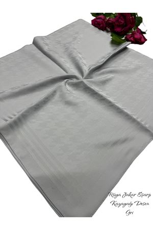 Kazayağı Desen Jakar Eşarp  