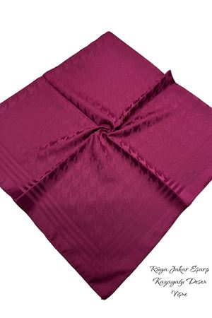 Kazayağı Desen Jakar Eşarp  