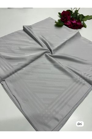 Çizgi Desen  Jakar Eşarp  