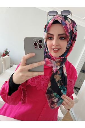 Rüya Koton Eşarp Asel Modeli