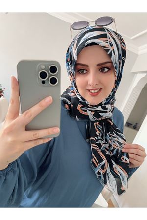 Rüya Koton Eşarp Hawai Modeli