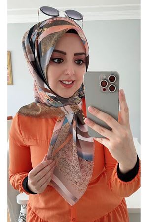 Rüya Koton Eşarp Hazan Modeli