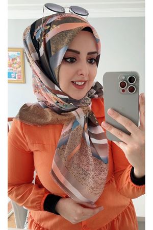 Rüya Koton Eşarp Hazan Modeli