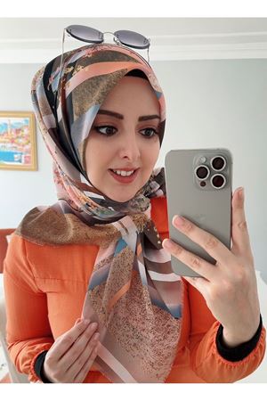 Rüya Koton Eşarp Hazan Modeli