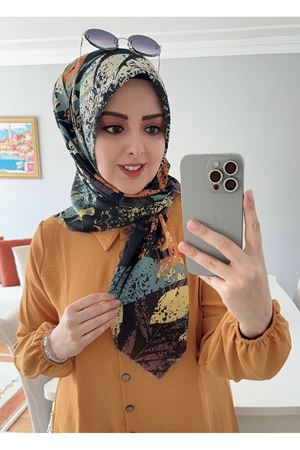 Rüya Koton Eşarp Sonbahar Modeli  