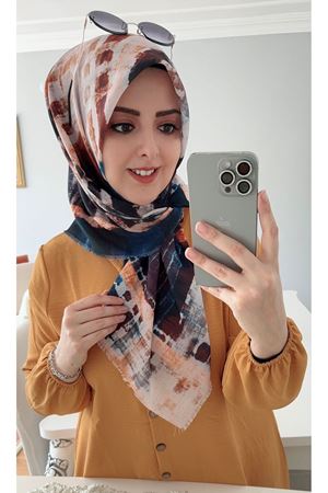 Rüya Koton Eşarp Esin Modeli