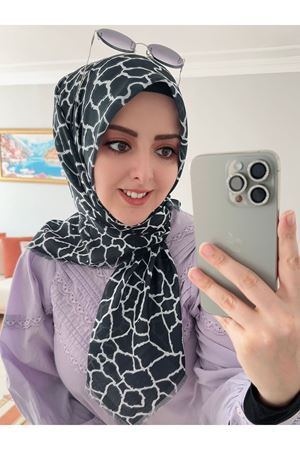 Rüya Koton Eşarp Taş Modeli 