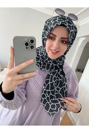 Rüya Koton Eşarp Taş Modeli 