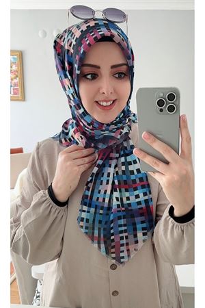 Rüya Koton Eşarp Frenk Modeli