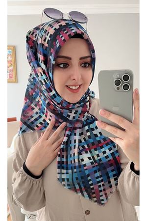 Rüya Koton Eşarp Frenk Modeli