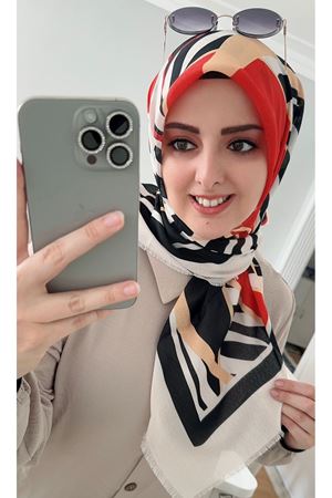 Rüya Koton Eşarp Nisa Modeli  