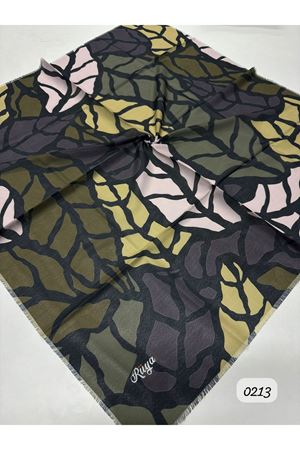 Rüya Koton Eşarp Yaprak Modeli kod:0213