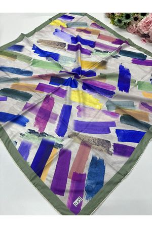 Tual Soft Eşarp Boya Desen