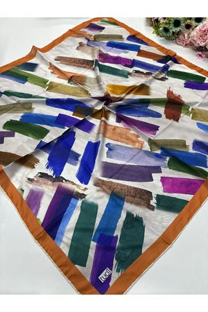 Tual Soft Eşarp Boya Desen 