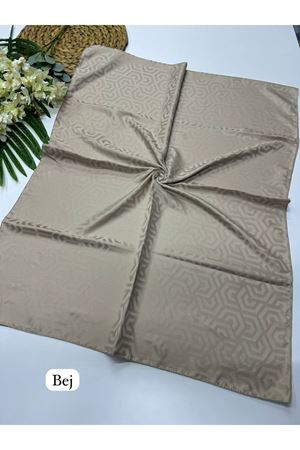 Mozaik Desen Jakar Şal Bej