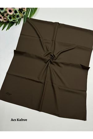 İnce Medine İpeği Şal Acı Kahve