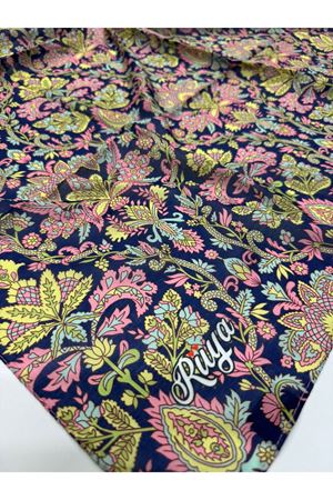 Rüya Organik (Fresh) Soft Eşarp (Zemin Lacivert)