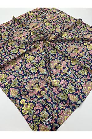 Rüya Organik (Fresh) Soft Eşarp (Zemin Lacivert)