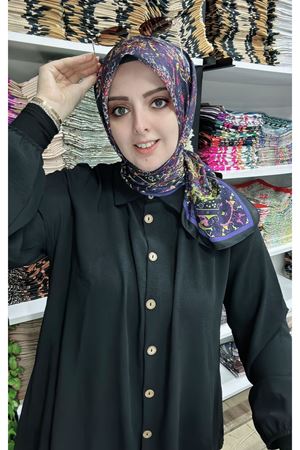 Etnik Desen Soft Eşarp Kod:5917-9