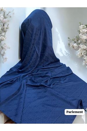 Lilyum Desen Jakar Şal Parlement