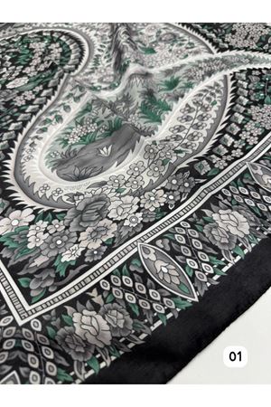 Etroçiçek Modeli Soft Eşarp Kod:01