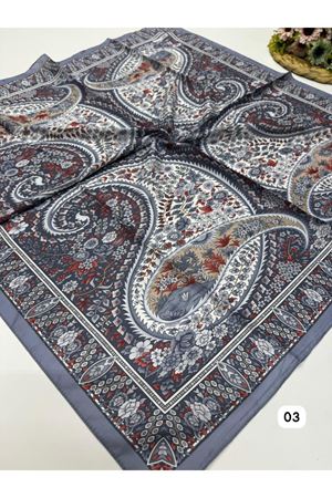 Etroçiçek Modeli Soft Eşarp Kod:03