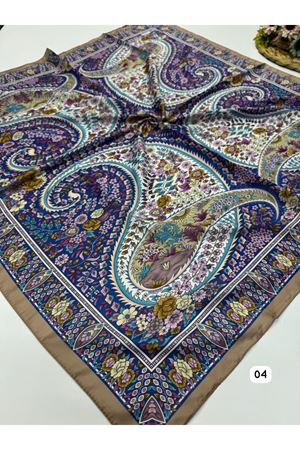 Etroçiçek Modeli Soft Eşarp Kod:04