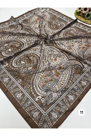 Etroçiçek Modeli Soft Eşarp Kod:11