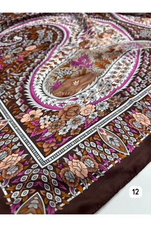 Etroçiçek Modeli Soft Eşarp Kod:12